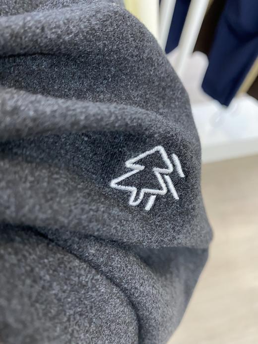 松植屋户外保暖半高领打底衫男女同款纯色百搭显瘦抓绒长袖内搭打底衫2024秋冬新款 商品图10