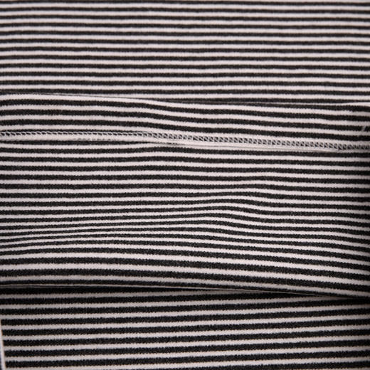 棉果果专柜同款冬季新品男童女童色织绒条纹打底衫M402140424631 商品图3