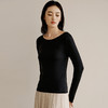 金三塔女绢丝莫代尔氨纶打底衫NZFEC722 商品缩略图1