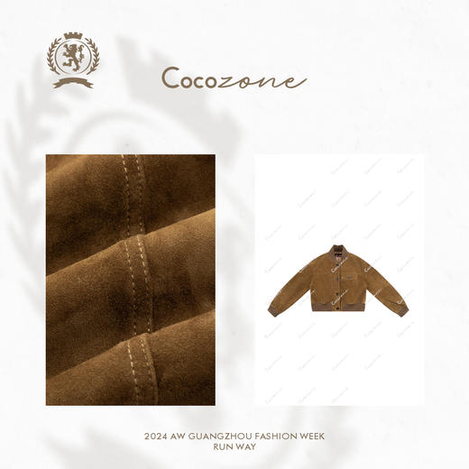 COCO ZONE ”复古老钱“ 绵羊皮皮衣外套CC1C2217 商品图2