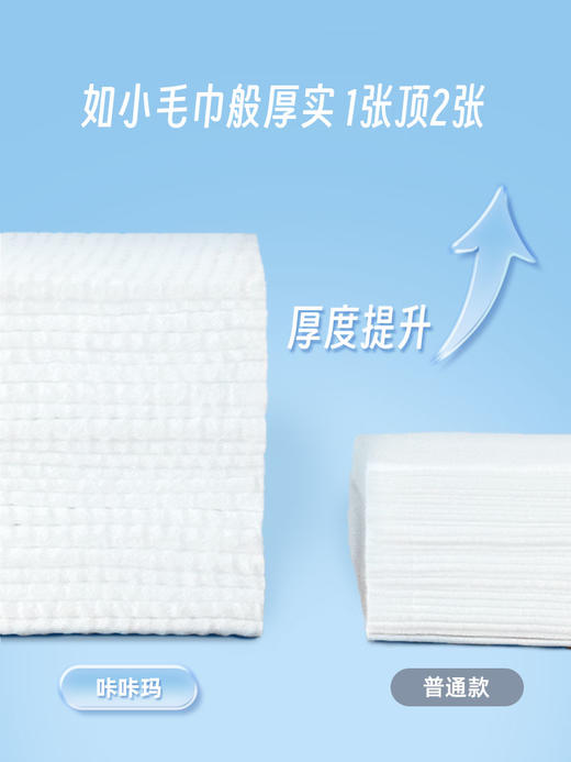 【咔咔玛】孔雀中包悬挂式抽取式洗脸巾6A940 商品图2