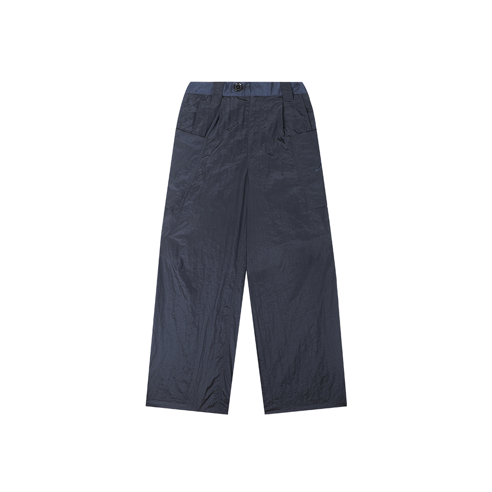 D.Desirable Vintage Sports Sence-撞色刺绣运动长裤