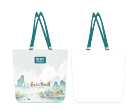 国宝桥米—京山溯源帆布袋