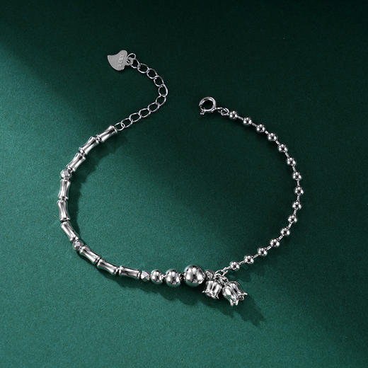 子佩集S925银【铃兰之舞】手链【SL010505】纯银原创22409 商品图1