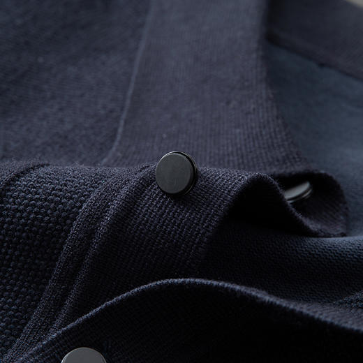 【新款DPF】大依优型翻领POLO毛衣针织短袖背心休闲针织衫毛背心加肥加大上衣男士胖子大码毛衫t恤打底 商品图11