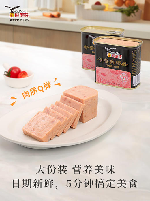 鹰金钱午餐肉罐头 三罐装（TY） 商品图0