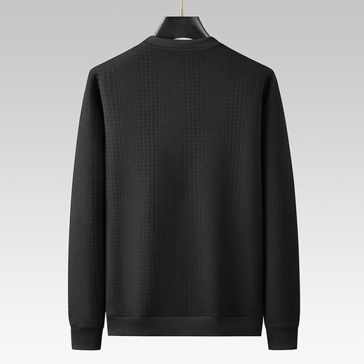 【新款DDA】大依优型大码圆领长袖卫衣加肥加大宽松休闲上衣男士打底 商品图1