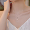 【福运莲莲】S925银莲花白玉髓项链【JHY-N001762Y】 商品缩略图3