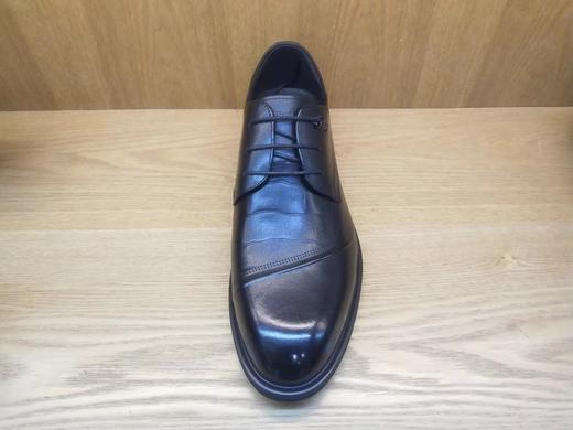 豪行秋冬新品商务正装真皮系带舒适男单鞋11374117 商品图1