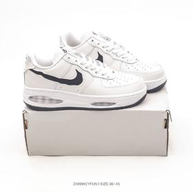 耐克Nike Air Force 1 ‘07 Low 空军一号 气垫厚底增高百搭运动气垫板鞋