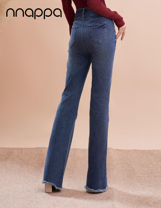 时尚微喇毛边牛仔裤PA3203 商品图2