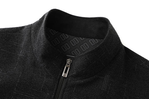 【新款DDT】大依优型大码男装立领夹克商务休闲外套加肥加大上衣男士夹克外套秋季 商品图3