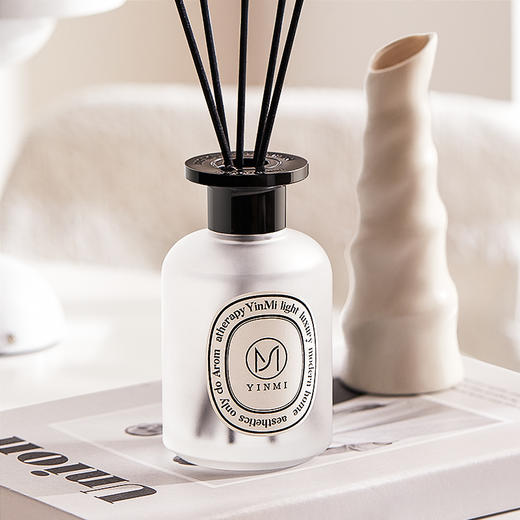 尹谜 感官系列纯白栀子无火香薰200ml 室内持久家用空气清新剂 商品图3