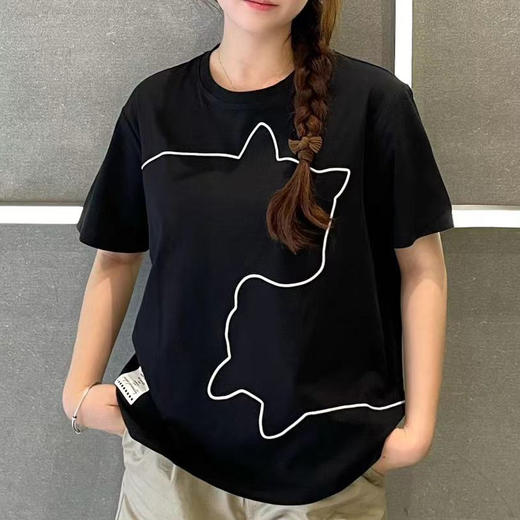 佐丹奴女装2024新款女装印花T恤05394207 商品图8