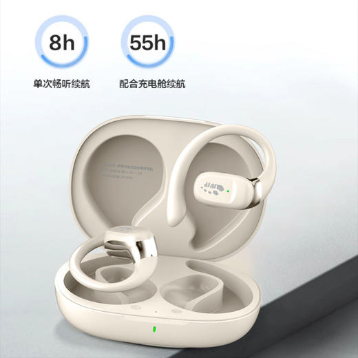 【经典】岸纾全景开放式运动听挂耳式蓝牙耳机AS810 佩戴云感  新型硅胶材质 商品图1