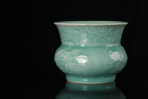 雷慧仙青瓷祥云渣斗 商品图1