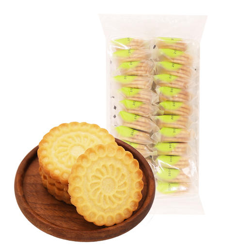 500g×2上海风味不添加蔗糖系列饼干 万年青饼干 燕麦饼干 田趣饼干 杂粮饼干 早餐休闲办公室零食 商品图3
