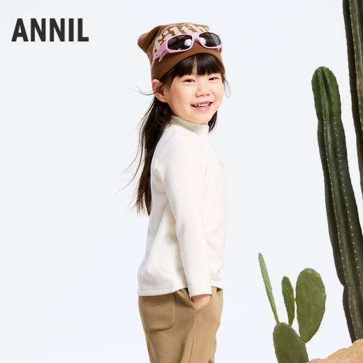 女童美雅碧加厚保暖打底衫冬季新款安奈儿童装实体店同款XG441739 商品图1