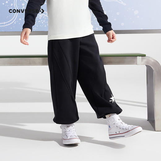 CONVERSE 冬 大童小童 儿童童装长裤 CNVG-KN-G595 商品图0
