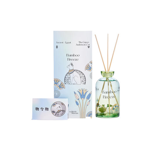 大英博物馆 盖亚·安德森猫系列无火香薰大容量香氛礼盒 大容量蜡烛 夏夜竹风 商品图6