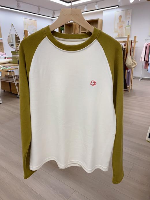 松植屋户外保暖打底衫男女同款拼色加绒加厚内搭德绒打底衫舒绒衫2024秋冬新款 商品图5