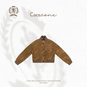 COCO ZONE ”复古老钱“ 绵羊皮皮衣外套CC1C2217