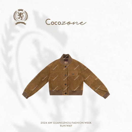 COCO ZONE ”复古老钱“ 绵羊皮皮衣外套CC1C2217 商品图0