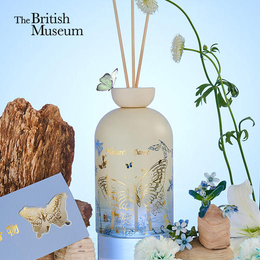 大英博物馆 博物志系列 蝴蝶无火 香薰大容量香氛礼盒 乌木玫瑰 商品图0