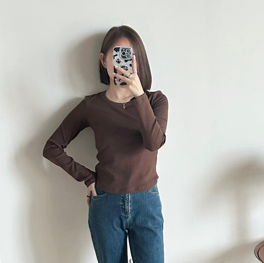 CO*S纯色修身打底衫t恤093005 商品图4