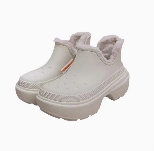 CROCS 亚麻色/亚麻色 雪屋短靴 210673-0JI 商品图0