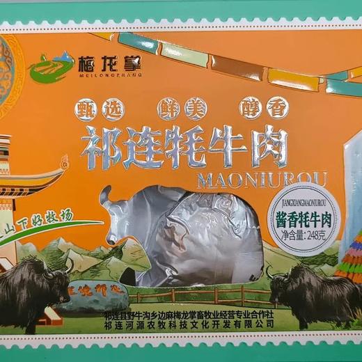 祁连酱香牦牛肉248g/盒 商品图2