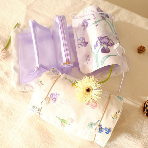 两三事定制梵高化妆包 旅行包 收纳洗漱包 商品图1