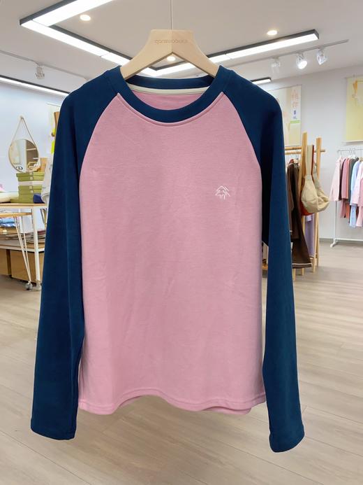 松植屋户外保暖打底衫男女同款拼色加绒加厚内搭德绒打底衫舒绒衫2024秋冬新款 商品图8