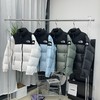 代购级版本！THE NORTH FACE 北面1996大格子袖标款羽绒服情侣款 商品缩略图0
