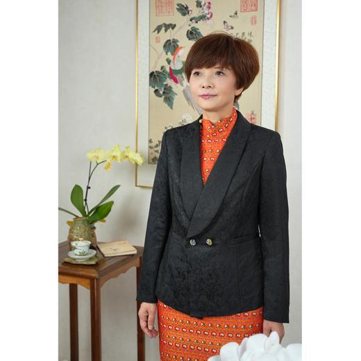 S20WT4丝毛锦青果领外套 商品图0