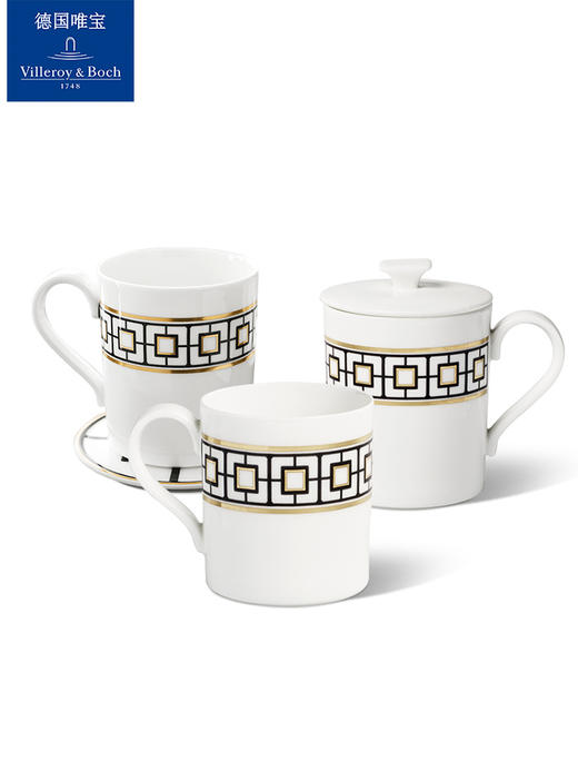 Villeroy&Boch 德国唯宝都市尚品系列-带盖马克杯300ml 商品图0
