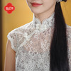 上海逸红颜玪丝2025年夏季新款蕾丝两件套修身新中式优雅文艺旗袍 商品缩略图2