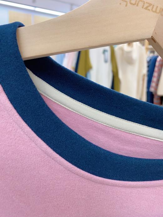 松植屋户外保暖打底衫男女同款拼色加绒加厚内搭德绒打底衫舒绒衫2024秋冬新款 商品图10