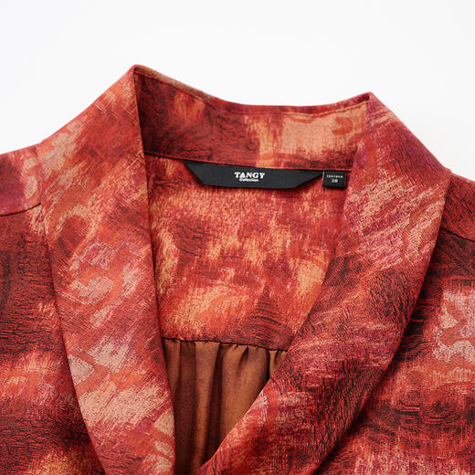 TANGY Collection/天意精品2024秋季新品中国风印花女士衬衣 商品图3