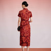 TANGY Collection/天意精品2024秋季新品中国风印花中长款女士连衣裙 商品缩略图2