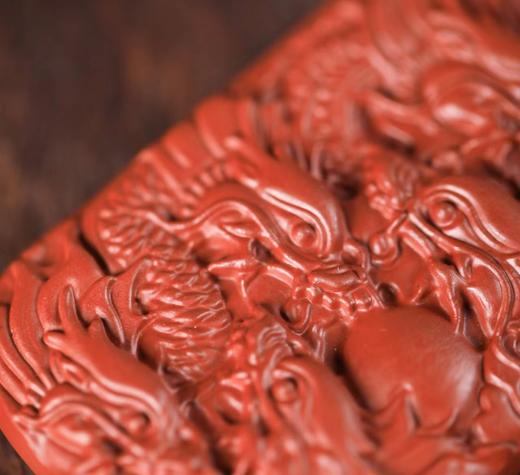 紫砂龙牌雕刻挂饰把玩 商品图4