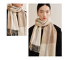万事利山羊绒围巾-秋半 商品缩略图7
