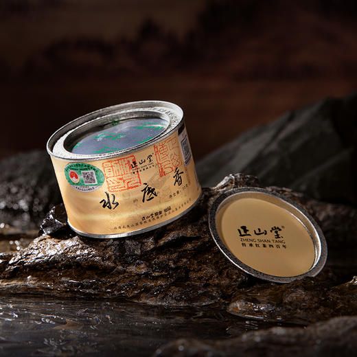 正山堂 水底香 红茶正山小种红茶特级武夷红茶叶罐装30g/90g/礼盒180g 商品图6