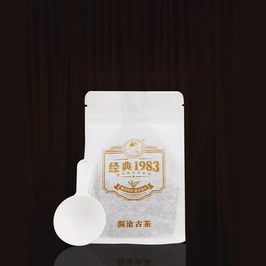 澜沧古茶经典1983散茶普洱茶熟茶云南茶叶熟普便携罐装100g 商品图2