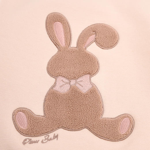 棉果果专柜同款冬季新品女童半高领复合绒加绒卫衣M422180424602 商品图2