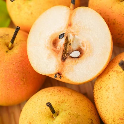 【果蔬精选】正宗鞍山南果梨 绿色认证 果肉细腻 口感清甜多汁 咬上一口 汁水在口中四溢 甜蜜的滋味瞬间弥漫开来 带给你无尽的满足 商品图2