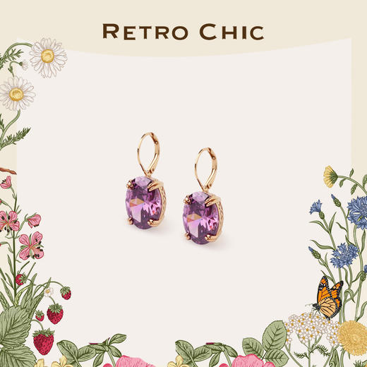 【毛晓彤&王栎鑫&刘忻同款】Garden of Eden 伊甸园系列 | 香水葡萄耳环 商品图0