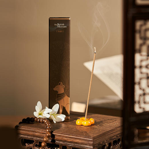 大英博物馆 盖亚·安德森猫系列 紫光檀香盒摆件 商品图2