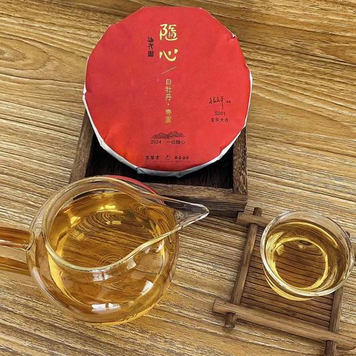 【挖茶】随心S001白牡丹寿眉 孙立平老师拼配 2024年1月压制 商品图0