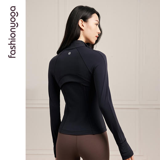 凡圣瑜伽修身扩胸收腰外套FC14871 商品图5